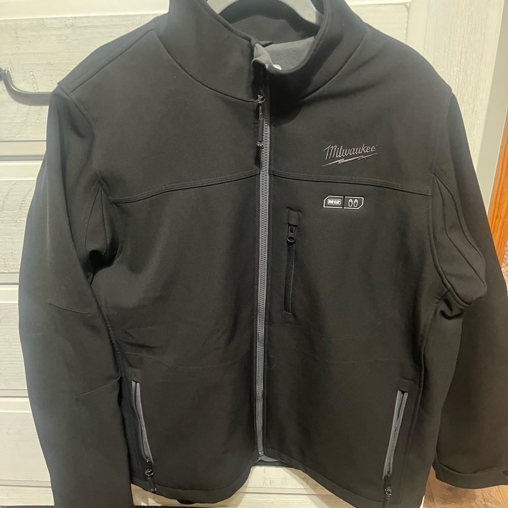 Heated M12 Milwaukee Black Performance Jacket for Men